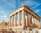 Parthenon op de Akropolis in Athene, Griekenland