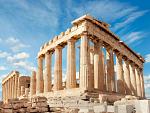 Parthenon op de Akropolis in Athene, Griekenland