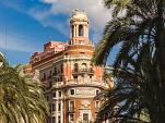 Stadsgezicht van de stad Valencia, Spanje