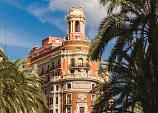 Stadsgezicht van de stad Valencia, Spanje