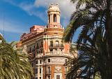 Stadsgezicht van de stad Valencia, Spanje