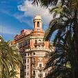 Stadsgezicht van de stad Valencia, Spanje