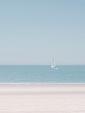 Zeilboot op zee