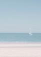 Zeilboot op zee