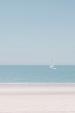 Zeilboot op zee