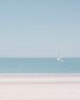 Zeilboot op zee