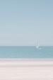 Zeilboot op zee