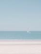 Zeilboot op zee
