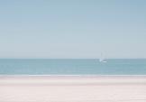 Zeilboot op zee