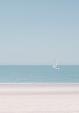 Zeilboot op zee