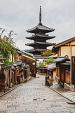Wijk Higashiyama in Kyoto, Japan