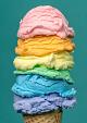 Regenboogijs