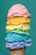 Regenboogijs
