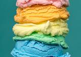 Regenboogijs