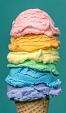 Regenboogijs