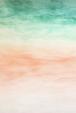 Groen oranje aquarel achtergrond