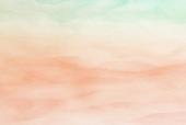 Groen oranje aquarel achtergrond