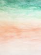 Groen oranje aquarel achtergrond