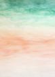 Groen oranje aquarel achtergrond