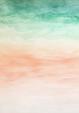Groen oranje aquarel achtergrond