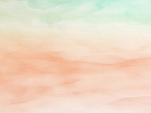 Groen oranje aquarel achtergrond