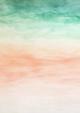 Groen oranje aquarel achtergrond