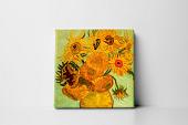 vaas zonnenbloemen gebaseerd op van gogh mock up canvas zonder lijst vierkant