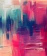 Abstract brush magenta