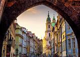 Stad doorkijk, Praag