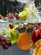 Water vol vers fruit