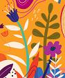 Bloemencompositie oranje #28