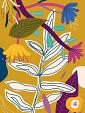 Bloemencompositie geel #29