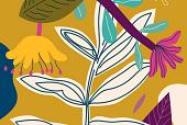 Bloemencompositie geel #29