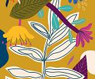 Bloemencompositie geel #29