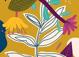 Bloemencompositie geel #29