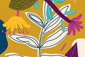 Bloemencompositie geel #29