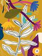 Bloemencompositie geel #29