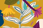 Bloemencompositie geel #29