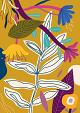 Bloemencompositie geel #29