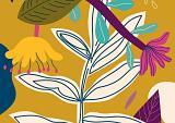 Bloemencompositie geel #29