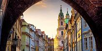 Stad doorkijk, Praag