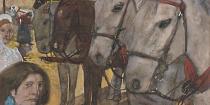 6639 ol paarden 100x50