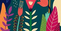 Bloemencompositie groen #20