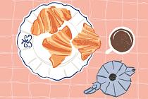 16641 ol koffie met koekjes 60x40