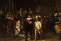 6696 ol rembrandt nachtwacht 150x100