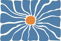 17403 ol abstracte bloemenposter  11 60x40