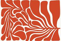 17441 ol abstracte bloemenposter  12 30x20