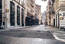 Straat Manhattan, New York 
