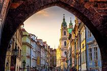 Stad doorkijk, Praag
