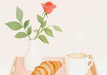 19502 ol dienblad met ontbijt 100x70